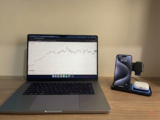 Portable 3-in-1 Wireless Charger Stand