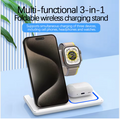 Portable 3-in-1 Wireless Charger Stand